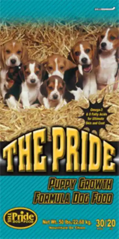 Pride Dog Food Puppy 30 20 50 lbs